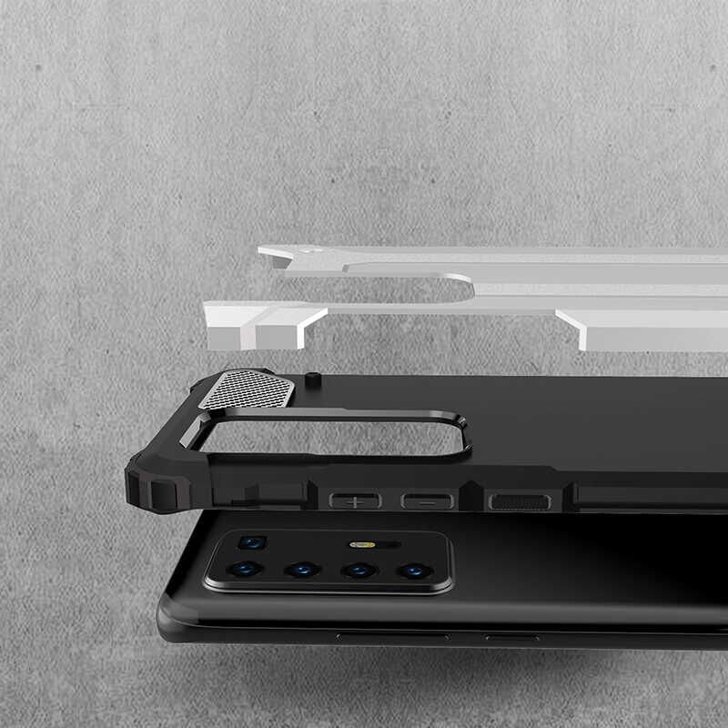 Huawei P40 Pro Kılıf HEPTEKİLETİŞİM Crash Silikon Kapak