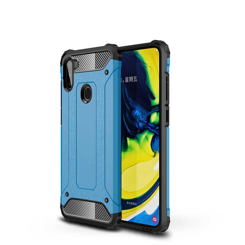 Galaxy A11 Kılıf HEPTEKİLETİŞİM Crash Silikon Kapak