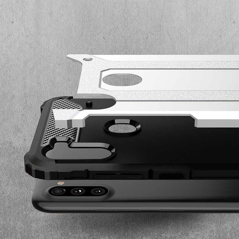 Galaxy A11 Kılıf HEPTEKİLETİŞİM Crash Silikon Kapak