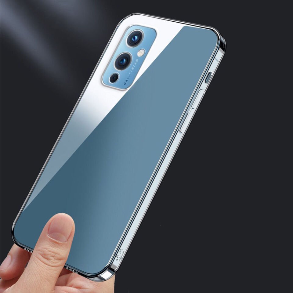 One Plus 9 Şeffaf Kılıf Yumuşak İnce Tasarımlı Kapak (SÜPER) Renksiz