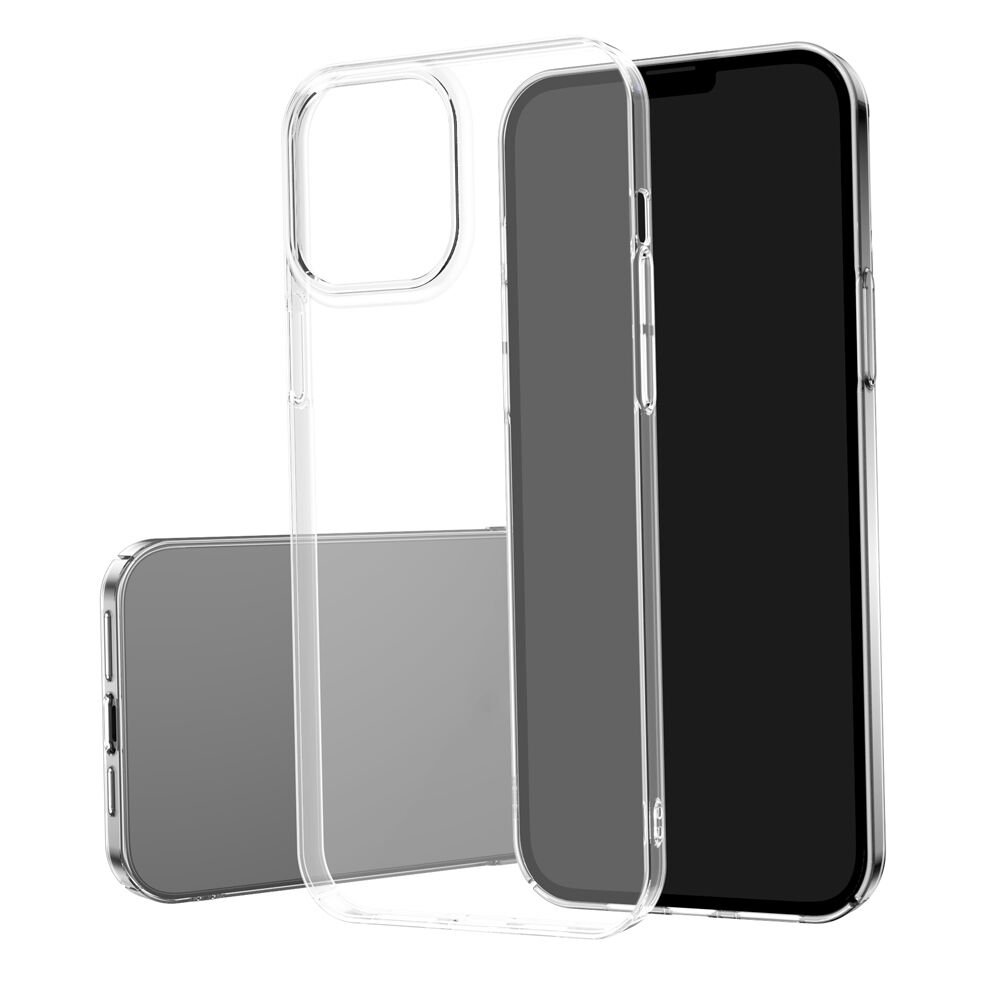 Apple iPhone 15 Plus Kılıf Kamera Çıkıntılı Renksiz Sararmaz Şeffaf Sert Kapak (Vonn) Renksiz