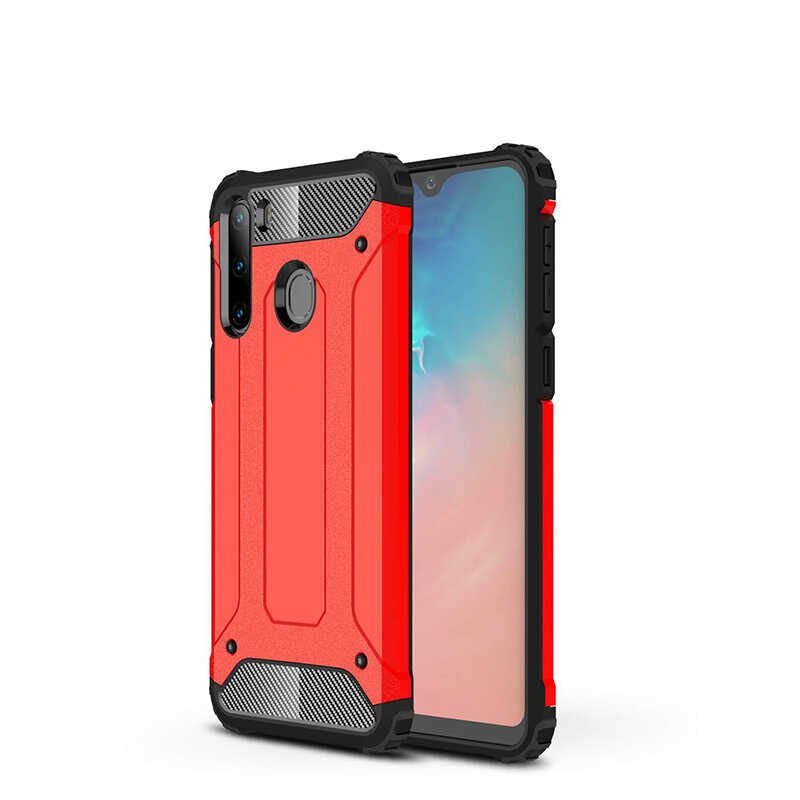 Galaxy A21 Kılıf HEPTEKİLETİŞİM Crash Silikon Kapak