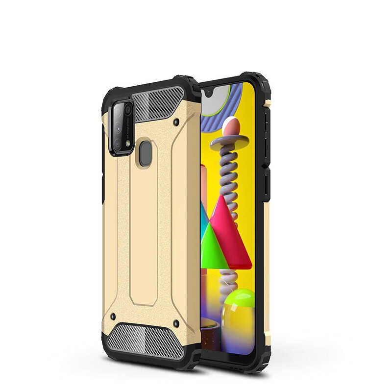 Galaxy M31 Kılıf HEPTEKİLETİŞİM Crash Silikon Kapak