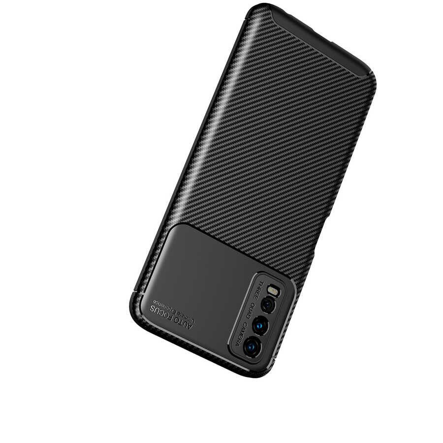 Vivo Y20S Kılıf HEPTEKİLETİŞİM Negro Silikon Kapak