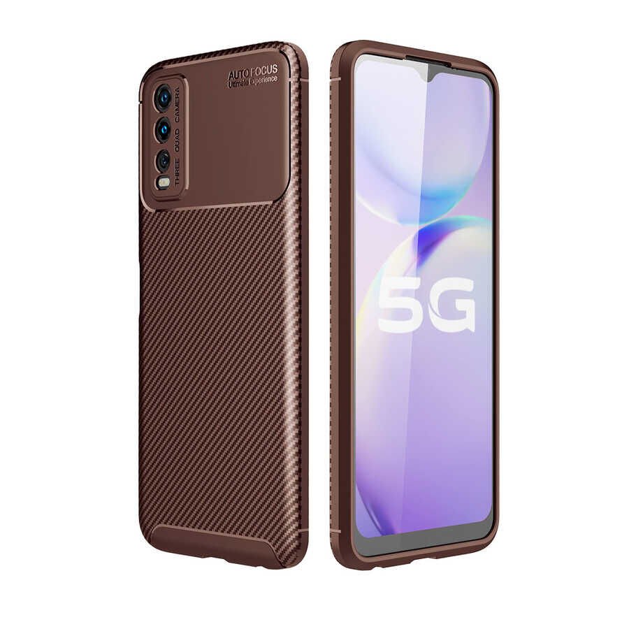 Vivo Y20S Kılıf HEPTEKİLETİŞİM Negro Silikon Kapak