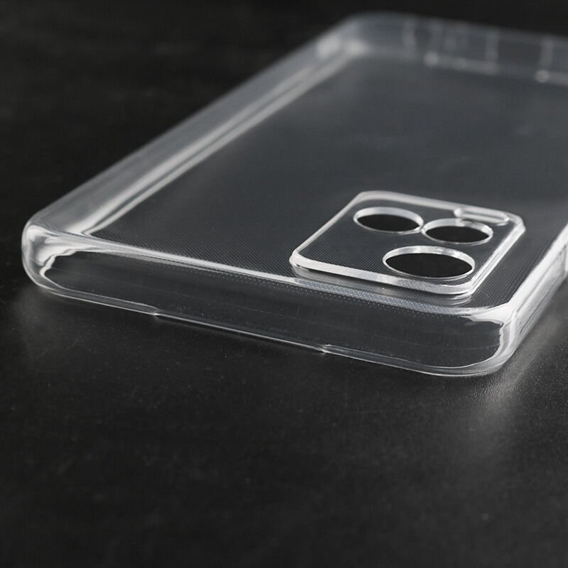Vivo Y21S Şeffaf Kılıf Yumuşak İnce Tasarımlı Kapak (SÜPER) Renksiz
