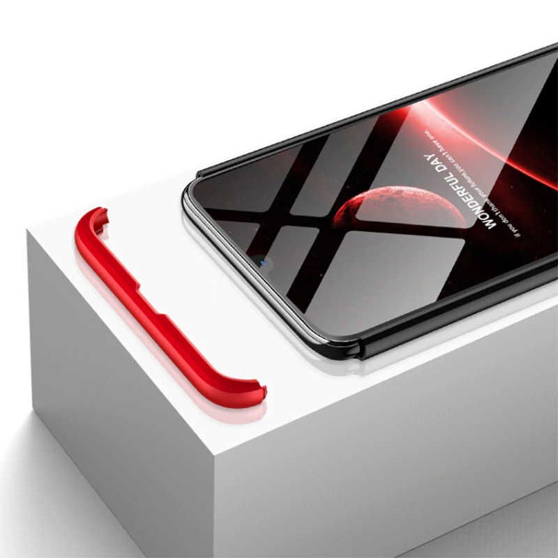 Samsung Galaxy A70 Kılıf 360 Tam Koruma Ön Ve Arka Sert Mika Kapak Orjinal Ays Gkk Kapak Rose Gold