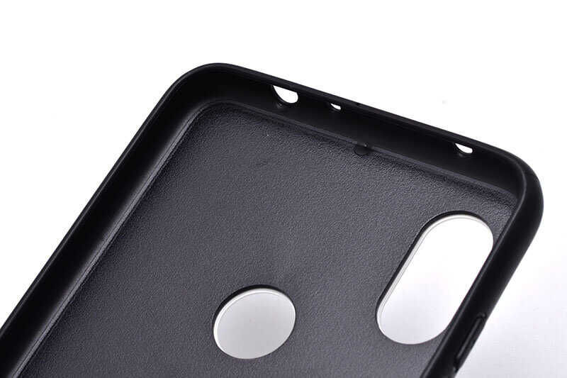 Xiaomi Redmi Note 6 Pro Kılıf HEPTEKİLETİŞİM Marbel Cam Silikon