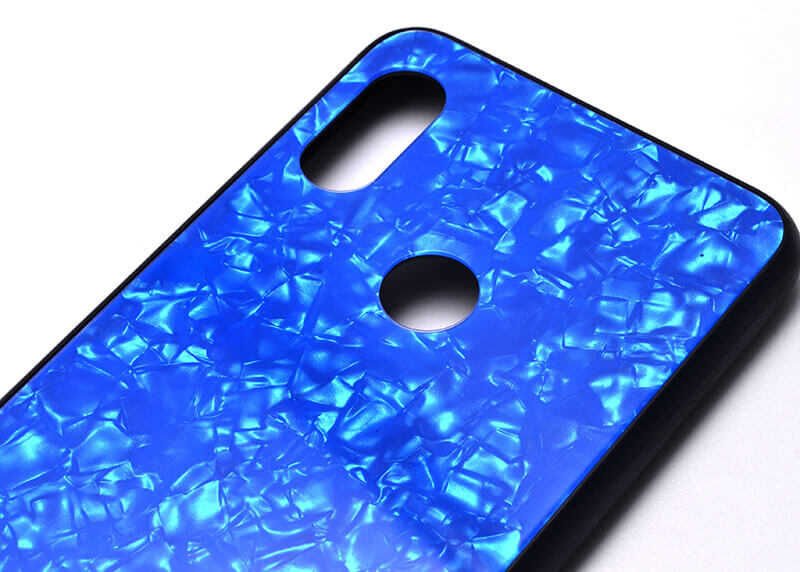 Xiaomi Redmi Note 6 Pro Kılıf HEPTEKİLETİŞİM Marbel Cam Silikon