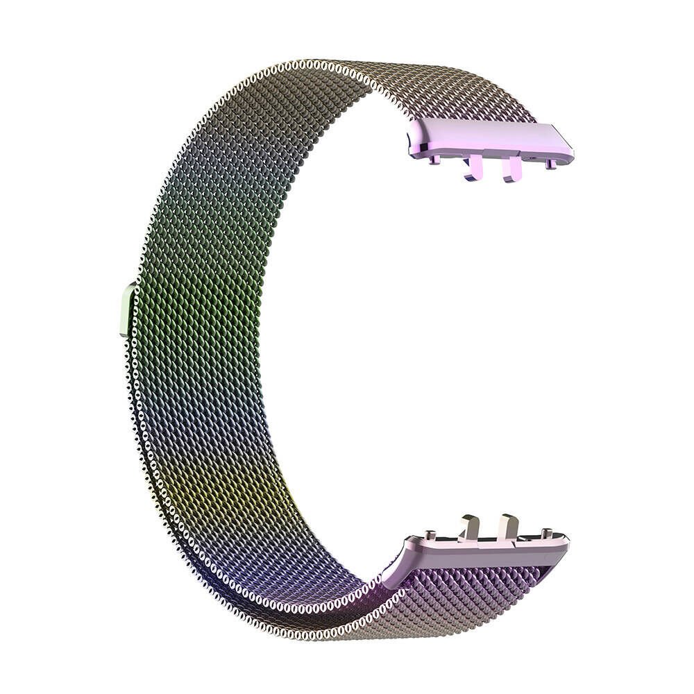 Samsung Galaxy Fit 3 Metal Kordon Paslanmaz Çelik Örgü (KRD-01) Colorful