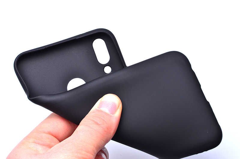 Huawei Y9 2019 Kılıf Yumuşak Dokulu Soft Esnek İnce Mat Renkli Silikon Kapak (PREMİER) Lacivert