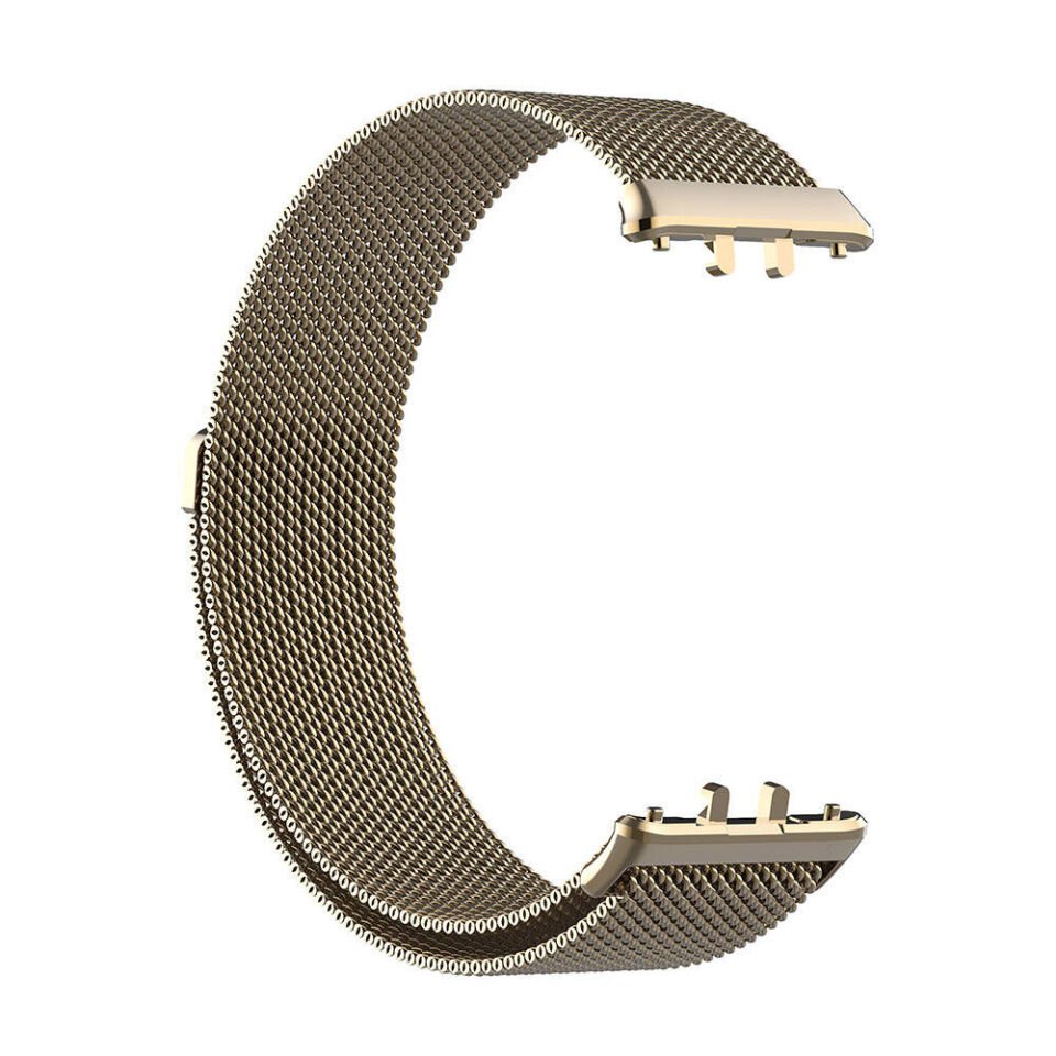 Samsung Galaxy Fit 3 Metal Kordon Paslanmaz Çelik Örgü (KRD-01) Starlight