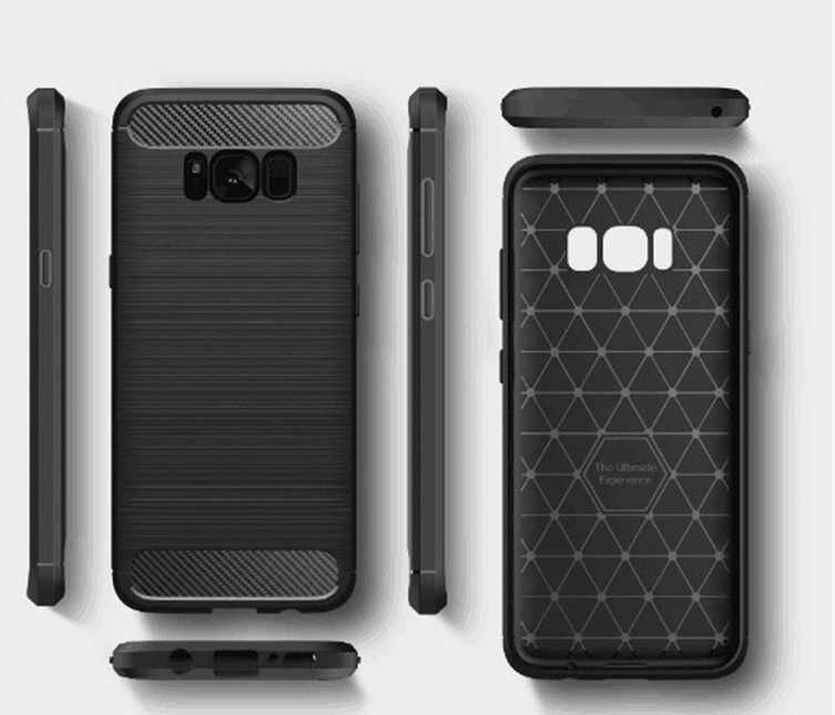 Samsung Galaxy S8 Kılıf Ultra Korunaklı Silikon Kapak (ROOM) Gri