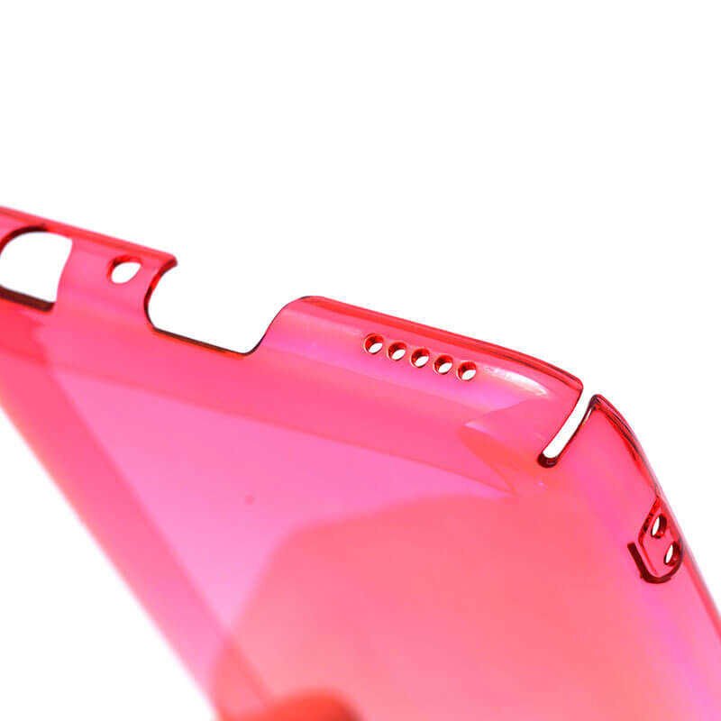 Huawei P Smart 2019 Kılıf HEPTEKİLETİŞİM Renkli Transparan Kapak