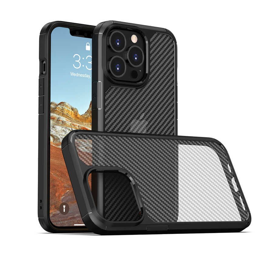Apple iPhone 13 Pro Kılıf HEPTEKİLETİŞİM İnoks Kapak
