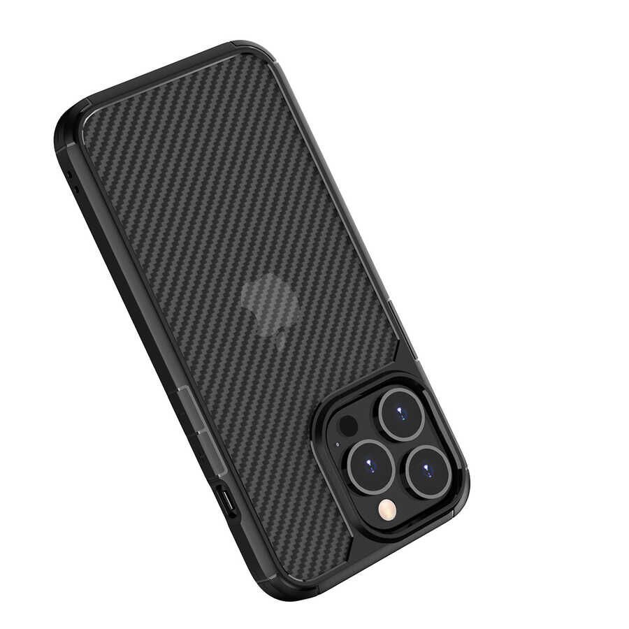 Apple iPhone 13 Pro Kılıf HEPTEKİLETİŞİM İnoks Kapak
