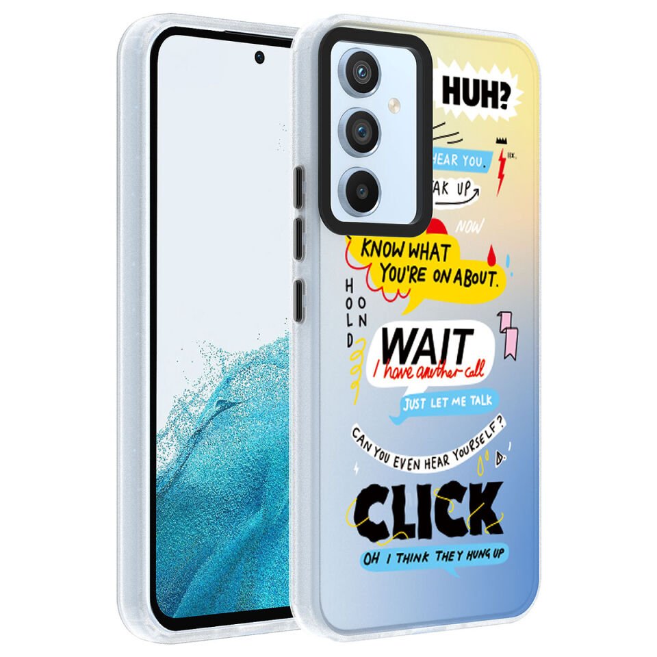 Samsung Galaxy A14 Kılıf Kamera Çıkıntılı Desenli Tasarımlı Sert Kapak (Dragon) Seyahat