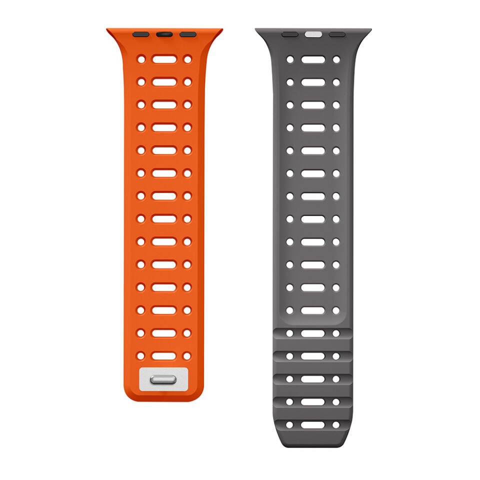 Apple Watch 44mm HEPTEKİLETİŞİM KRD-124 Silikon Kordon Strap Kayış
