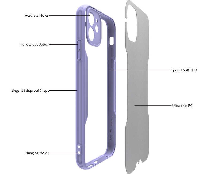 Apple iPhone 11 Kılıf HEPTEKİLETİŞİM Parfe Kapak