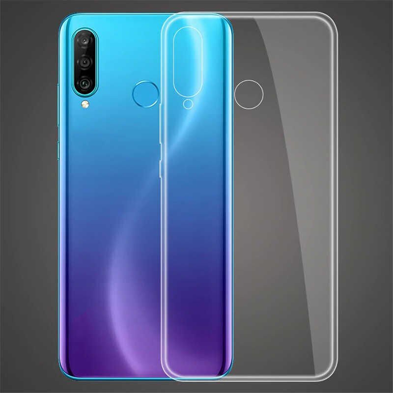 Huawei Honor 20 Lite Şeffaf Kılıf Yumuşak İnce Tasarımlı Kapak (SÜPER) Renksiz