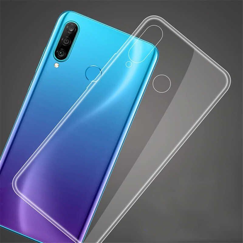 Huawei Honor 20 Lite Şeffaf Kılıf Yumuşak İnce Tasarımlı Kapak (SÜPER) Renksiz