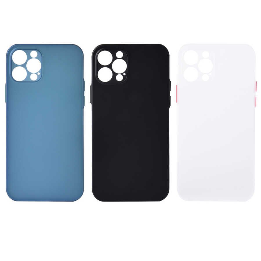 Apple iPhone 12 Pro Max Kılıf ​​​​HEPTEKİLETİŞİM Slims Kapak