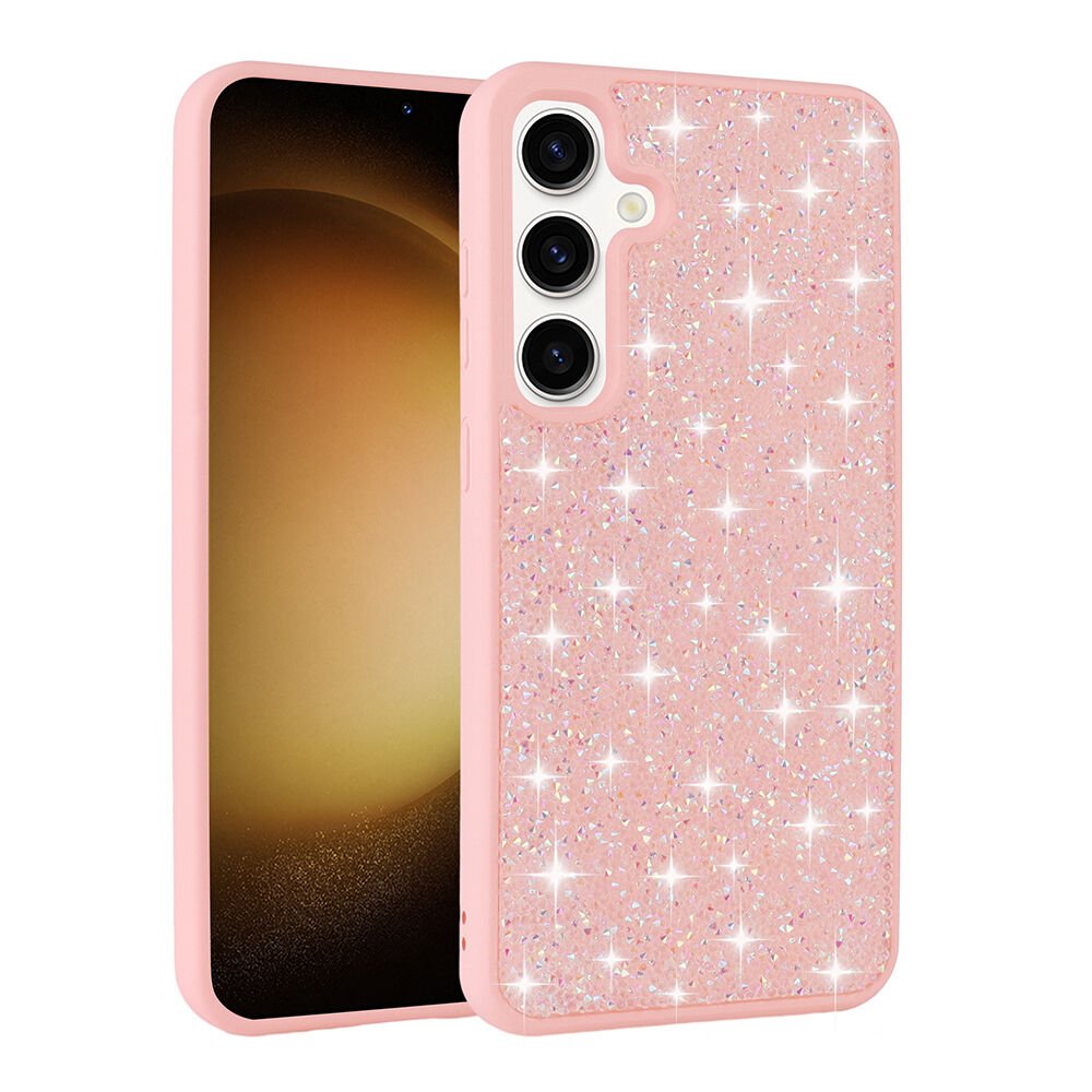 Galaxy A55 Kılıf Parlak Taşlı Tasarım Zore Pırlanta Kapak