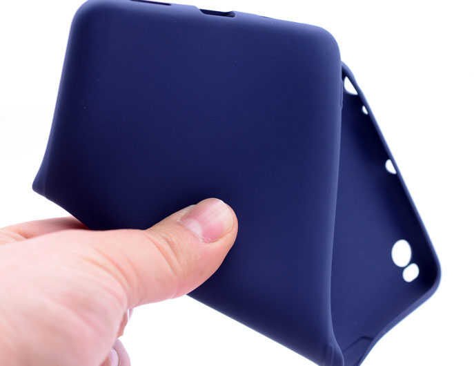 Xiaomi Mi Max 2 Kılıf Yumuşak Dokulu Soft Esnek İnce Mat Renkli Silikon Kapak (PREMİER) Kırmızı