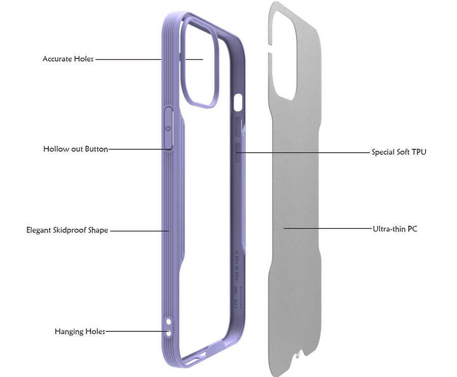 Apple iPhone 12 Pro Kılıf HEPTEKİLETİŞİM Parfe Kapak