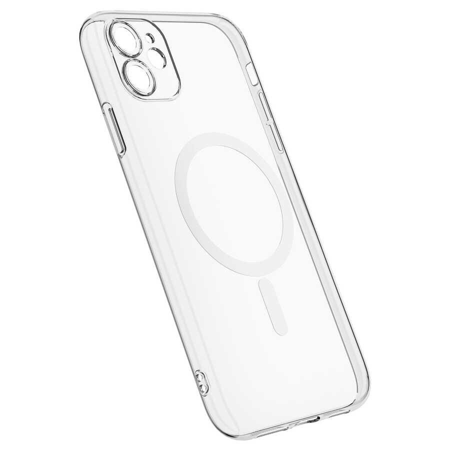 Apple iPhone 11 Kılıf Kamera Korumalı Magsafe Sert PC HEPTEKİLETİŞİM Porto Kapak