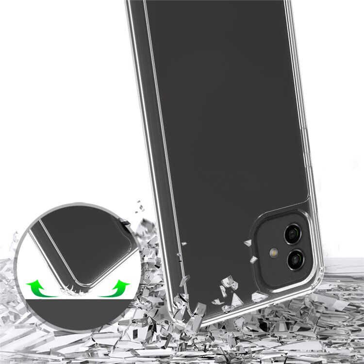 Samsung Galaxy A04 Kılıf HEPTEKİLETİŞİM 2mm Anti Shock Silikon
