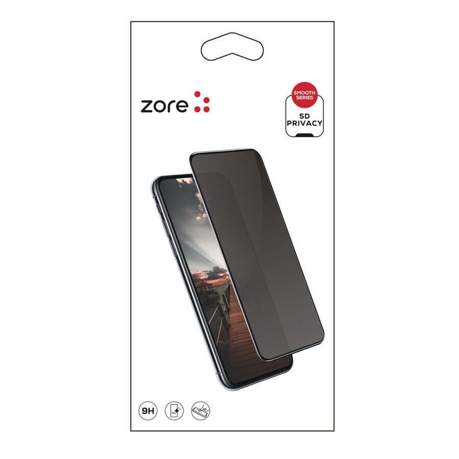 Oppo A9 2020 HEPTEKİLETİŞİM New 5D Privacy Temperli Ekran Koruyucu
