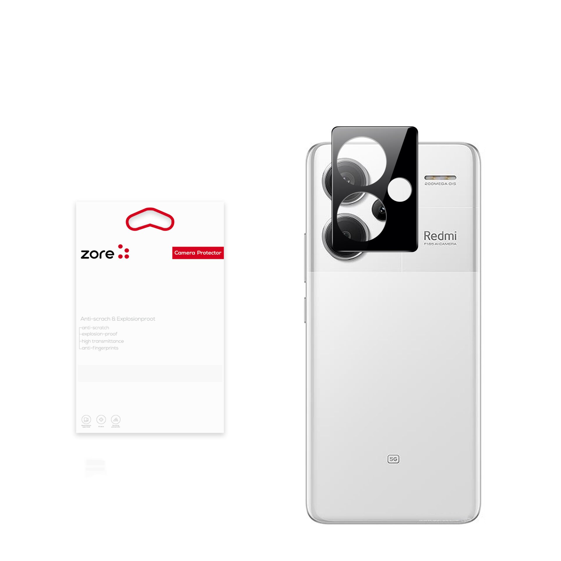 Xiaomi Redmi Note 13 Pro Plus 5G HEPTEKİLETİŞİM 3D Kamera Camı