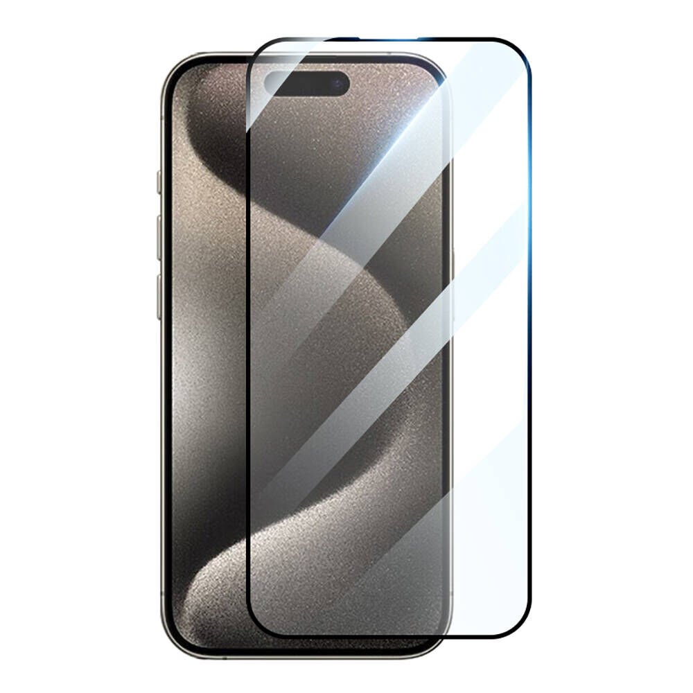 Apple iPhone 15 Pro Max HD Glossy HEPTEKİLETİŞİM 3D Rak Screen Protector