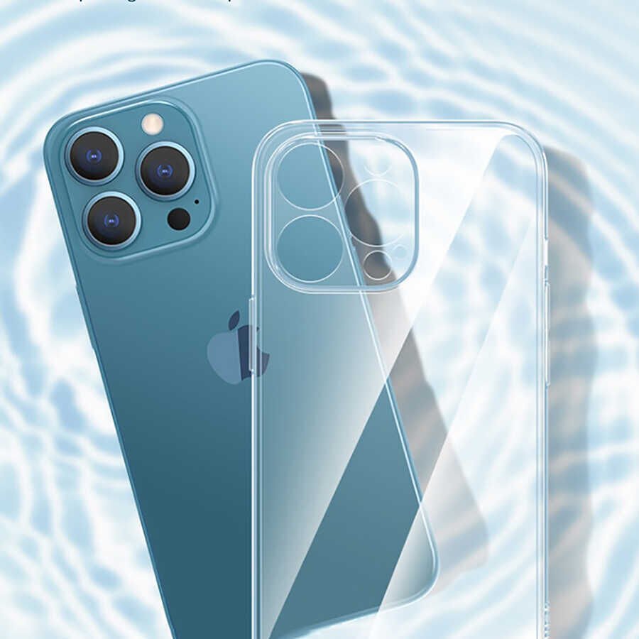 Apple iPhone 13 Pro Max Kılıf Şeffaf Sert PC HEPTEKİLETİŞİM Vayt Kapak