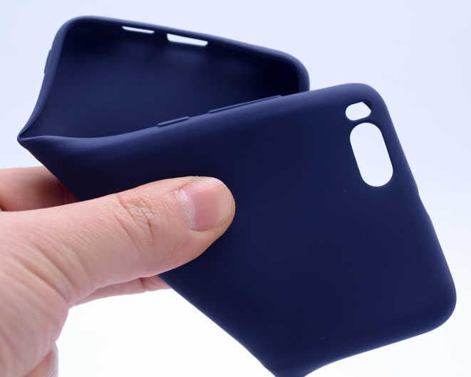 Xiaomi Mi Note 3 Kılıf Yumuşak Dokulu Soft Esnek İnce Mat Renkli Silikon Kapak (PREMİER) Kırmızı