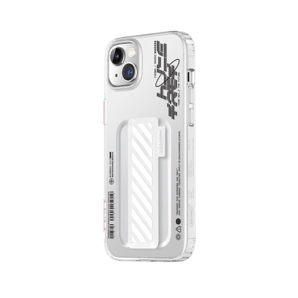 Apple iPhone 14 Plus Kılıf SkinArma Şeffaf Desenli Kaze Kapak