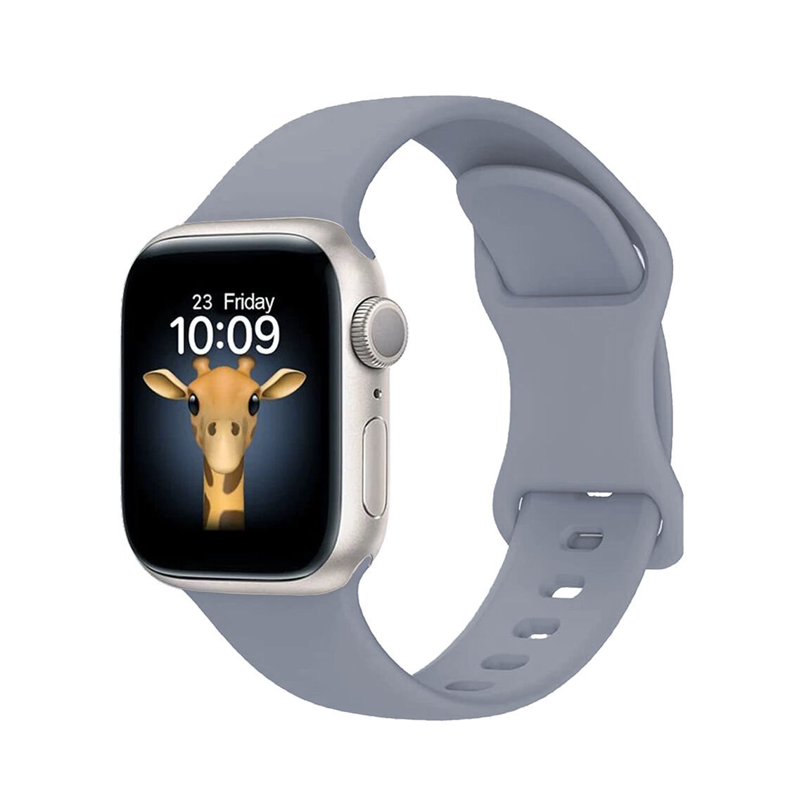 Apple Watch 7 41mm HEPTEKİLETİŞİM KRD-131 Silikon Kordon Strap Kayış