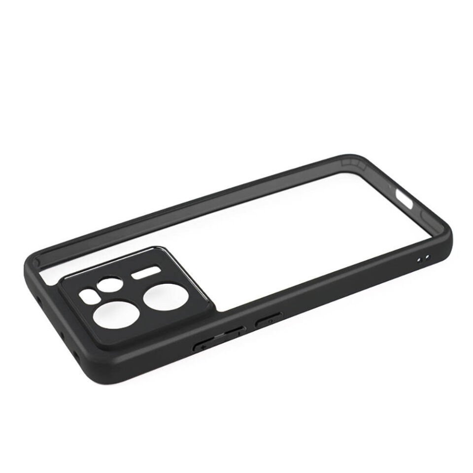 Xiaomi Mi 13T Kılıf Kamera Korumalı Şeffaf Arka Yüzey HEPTEKİLETİŞİM New Roll Kapak