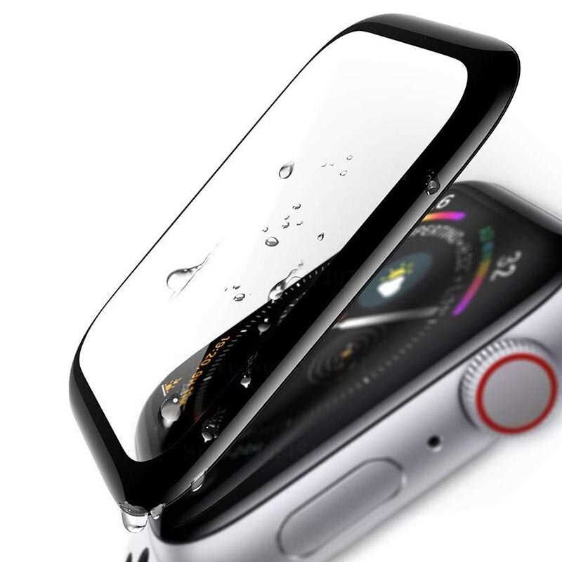 Apple Watch 7 41mm HEPTEKİLETİŞİM Full Yapışkanlı Cam Ekran Koruyucu