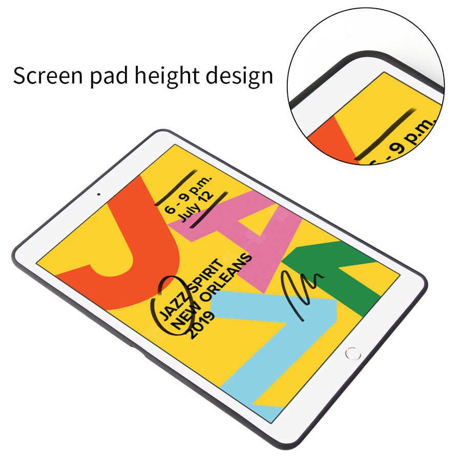 Apple iPad 10.2 2021 (9.Nesil) Kılıf HEPTEKİLETİŞİM Sky Tablet Silikon