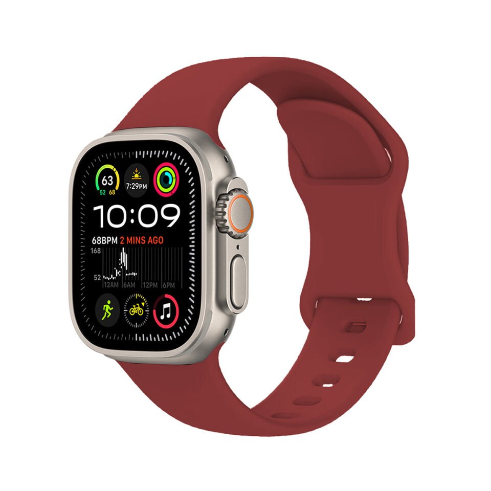 Apple Watch Ultra 49mm HEPTEKİLETİŞİM KRD-131 Silikon Kordon Strap Kayış