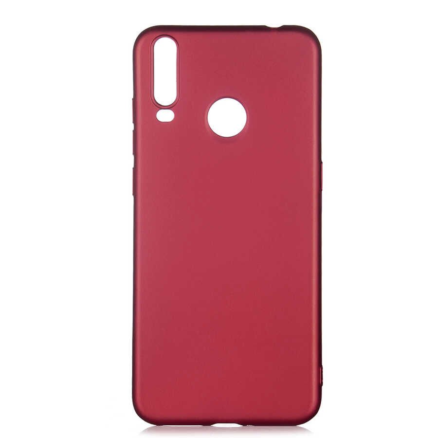 General Mobile 10 Kılıf Yumuşak Dokulu Soft Esnek İnce Mat Renkli Silikon Kapak (PREMİER) Rose Gold