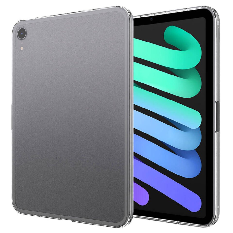 Apple iPad Mini 2021 (6 Nesil) Kılıf HEPTEKİLETİŞİM Tablet Süper Silikon Kapak