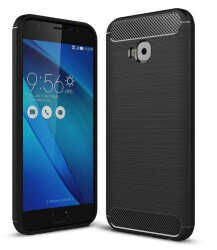 Asus Zenfone 4 Selfie ZD553KL  Kılıf Ultra Korunaklı Silikon Kapak (ROOM) Gri