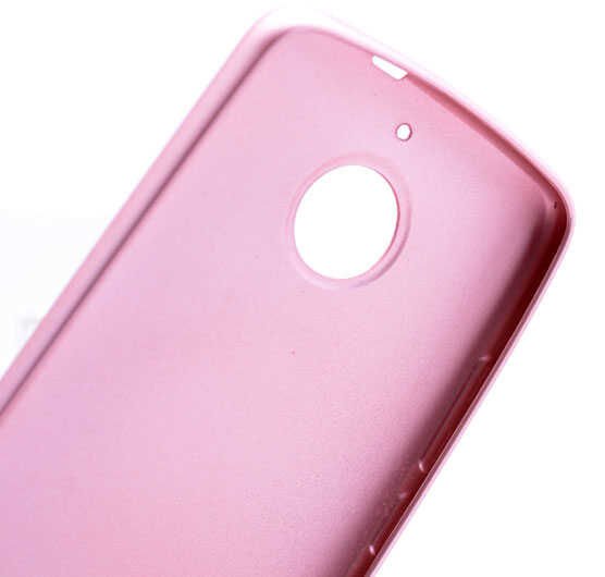 Lenovo Moto E4 Kılıf Yumuşak Dokulu Soft Esnek İnce Mat Renkli Silikon Kapak (PREMİER) Mavi
