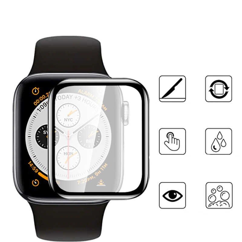 Apple Watch 40mm HEPTEKİLETİŞİM Mat Eko PMMA Pet Saat Ekran Koruyucu