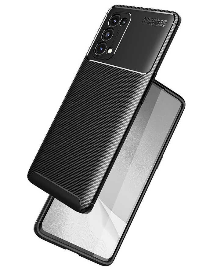 Oppo Reno 5 Pro 5G Kılıf HEPTEKİLETİŞİM Negro Silikon Kapak