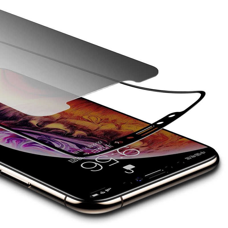 Apple iPhone XS 5.8 HEPTEKİLETİŞİM Kor Privacy Cam Ekran Koruyucu