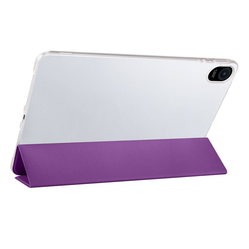 Huawei Honor Pad 8 Kılıf Arkası Silikon Pu Deri 360 Koruma (SC.) Rose Gold